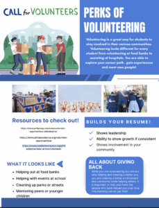 The Perks of Volunteering