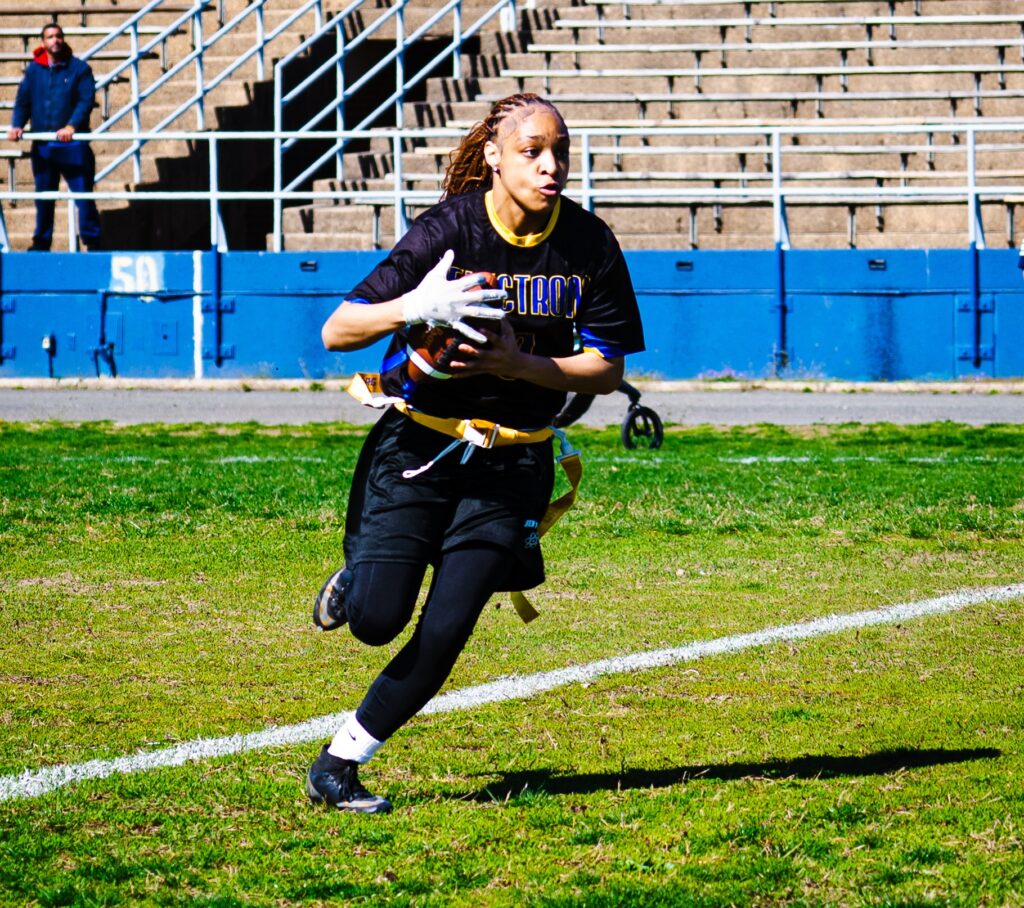 Flag Football Wins a Thriller over GW!