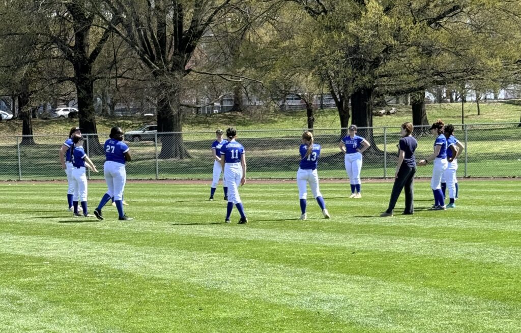 Softball Wins a Thriller Against Rush Arts!